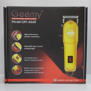 Professional Hair Clipper GEEMY GM-6668