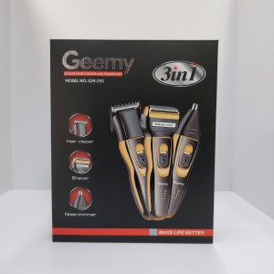 Professional Hair Clipper GEEMY GM-596 3 in 1