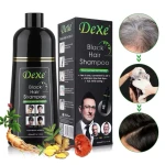 💯% Original, DEXE Black Hair Shampoo Instant Hair Dye 200ml / 400ml Pewarna Rambut Hitam